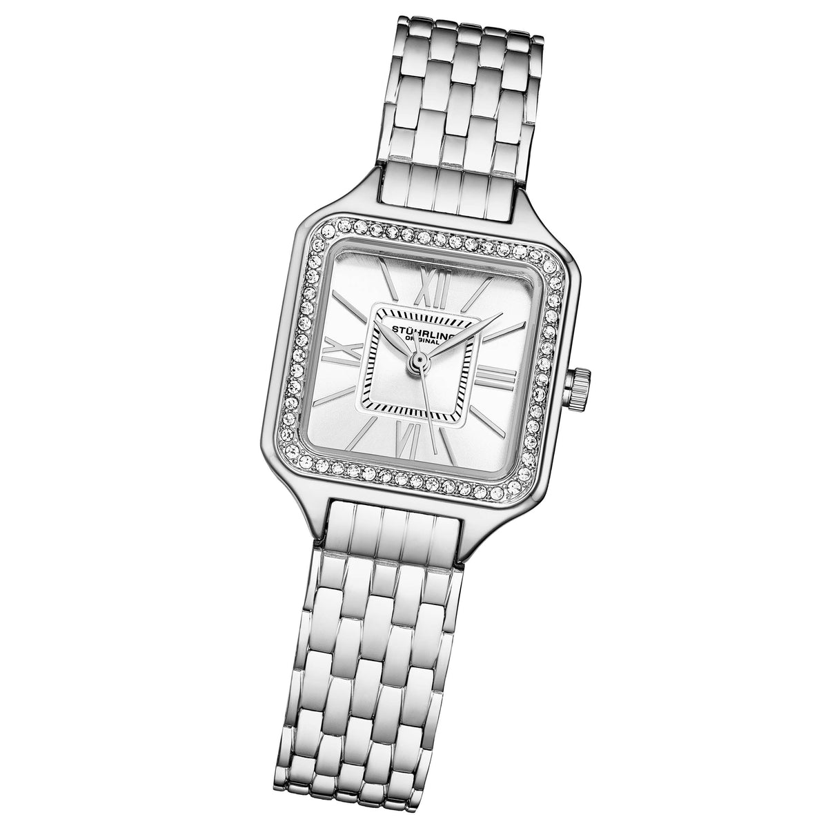Confidant Square Crystal 27mm 4020 Classic Silver