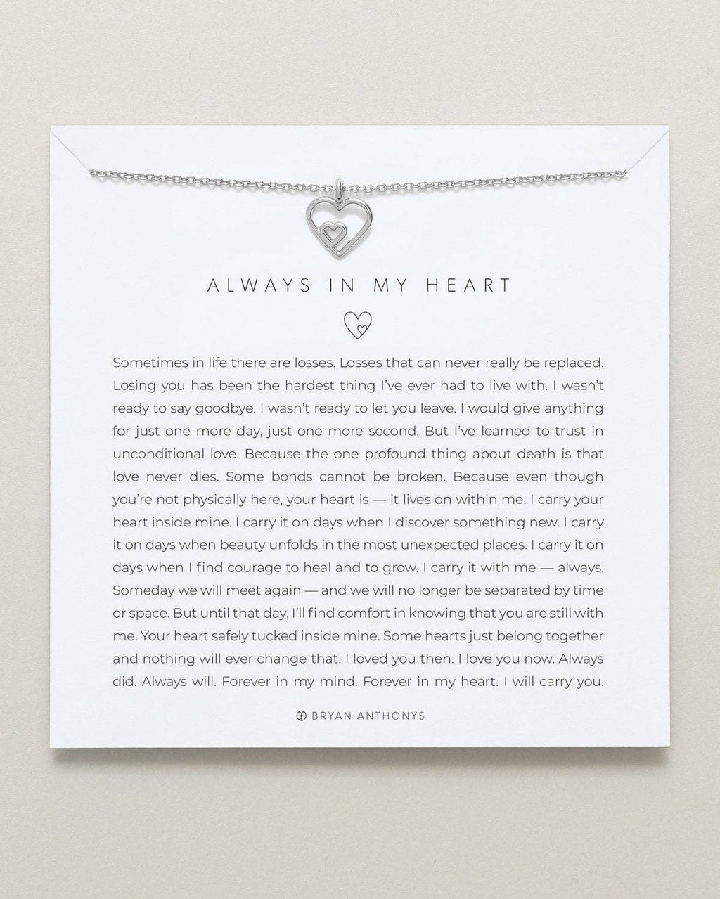 Always In My Heart Necklace