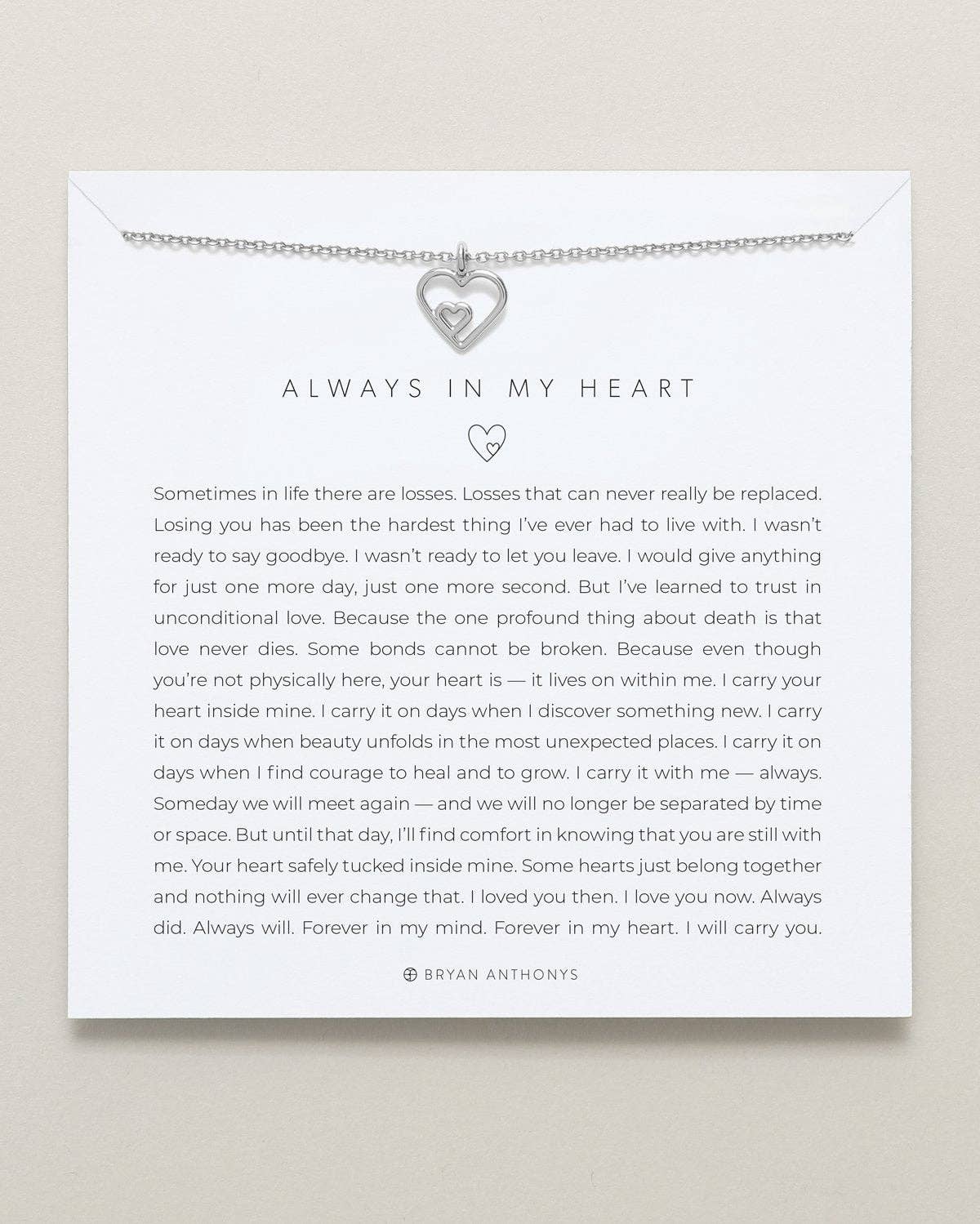Always In My Heart Necklace