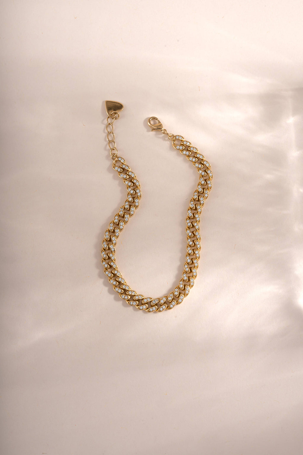 Pavé Chain Link Bracelet