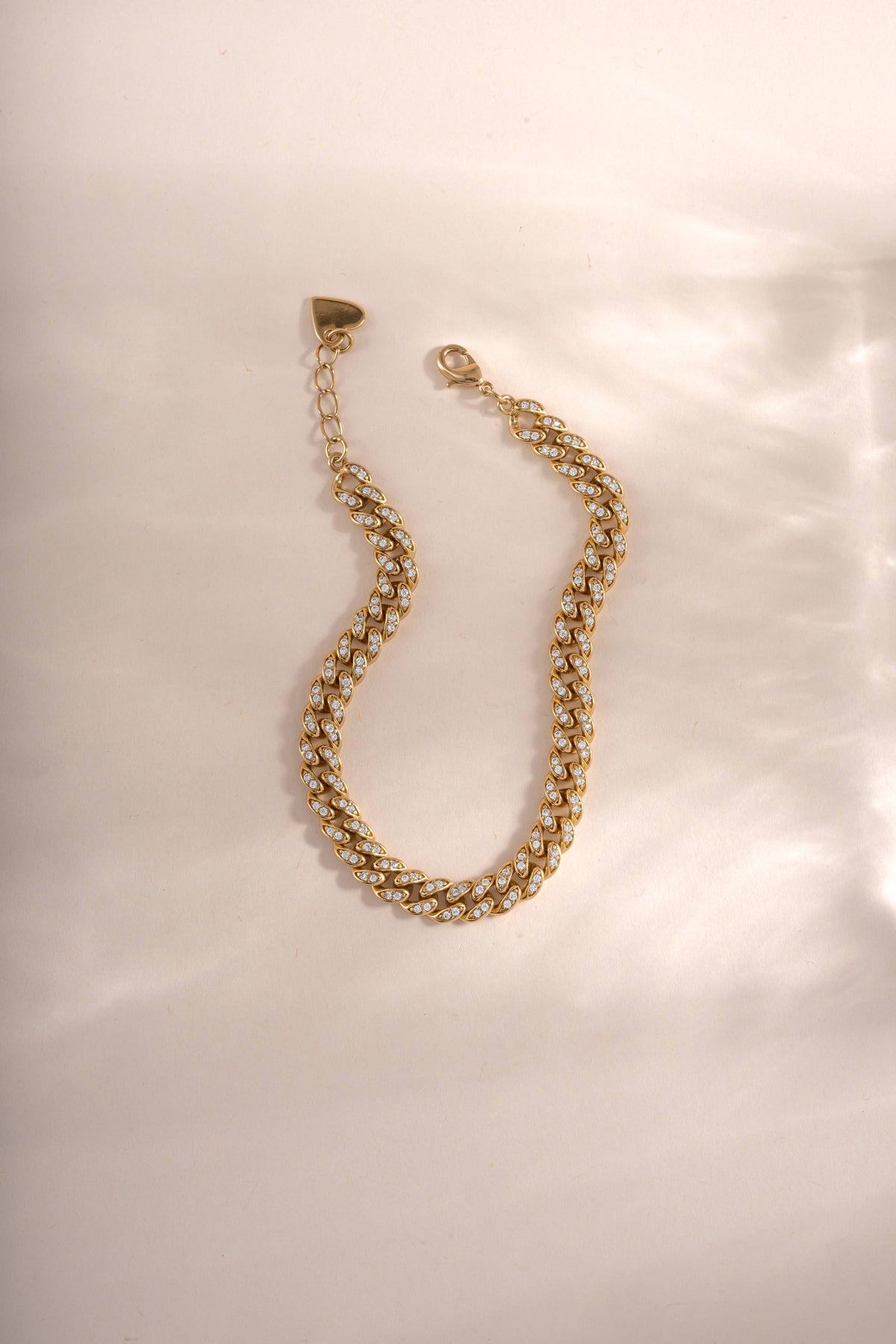 Pavé Chain Link Bracelet
