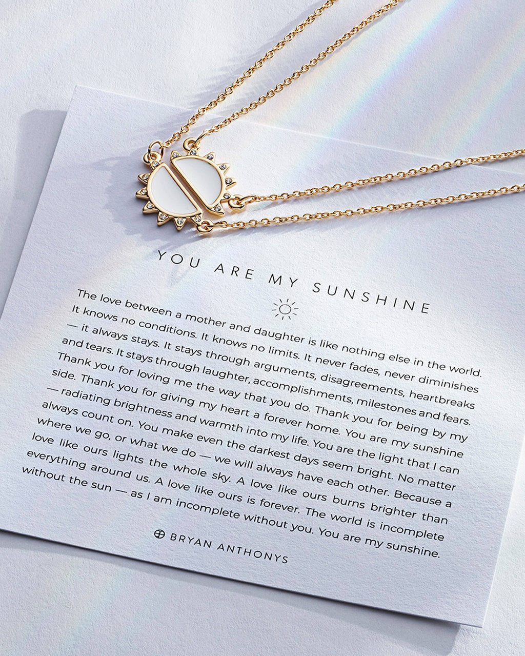 You Are My Sunshine Necklace