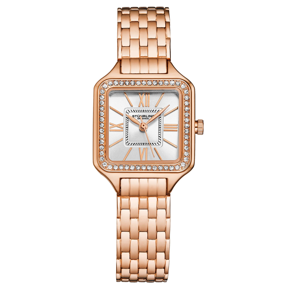 Confidant Square Crystal 27mm 4020 Classic Rose Gold