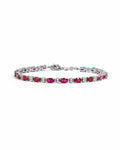 Ruby Tennis Bracelet