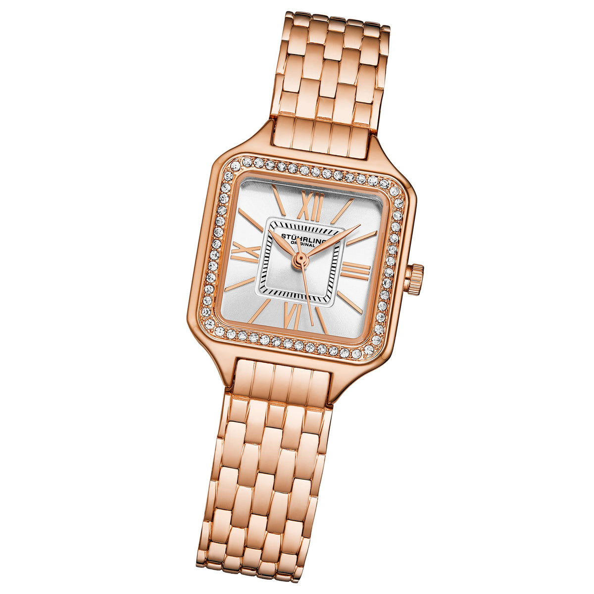 Confidant Square Crystal 27mm 4020 Classic Rose Gold