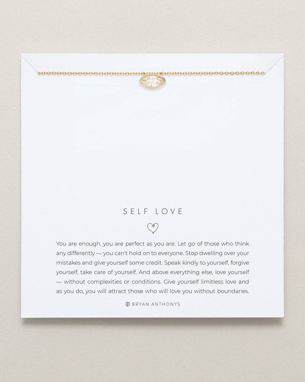 Self Love Marquise Necklace
