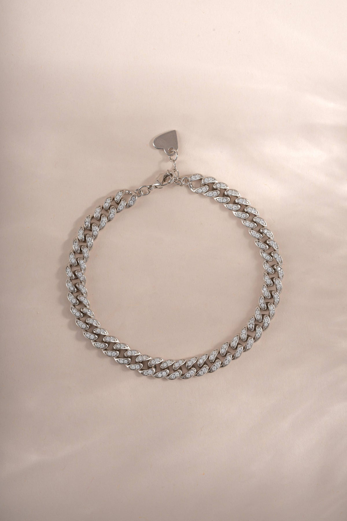 Pavé Chain Link Bracelet