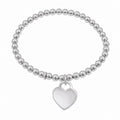 The Camille Beaded Heart Bracelet