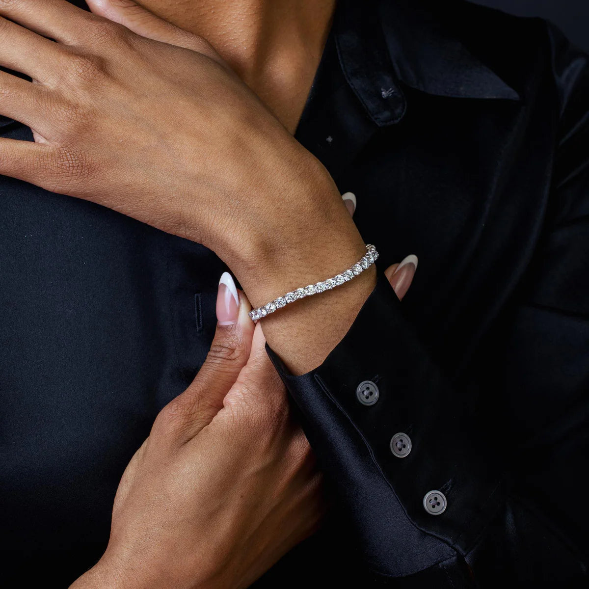 The Étoile Lab-Grown Diamond Tennis Bracelet