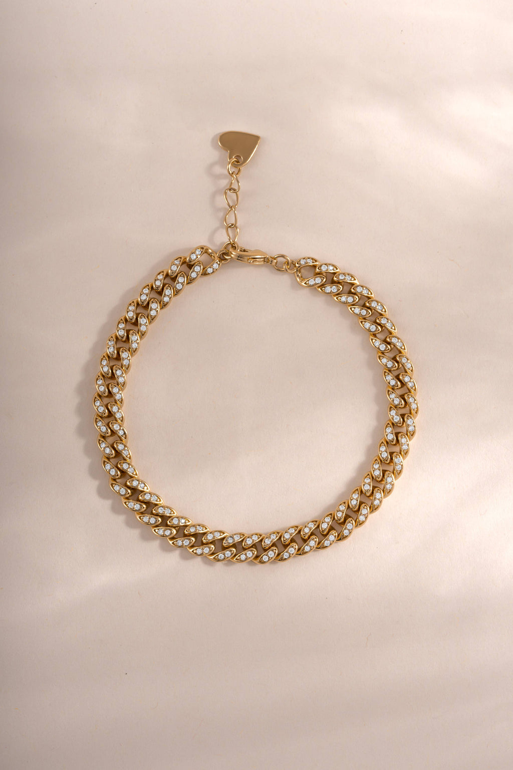 Pavé Chain Link Bracelet
