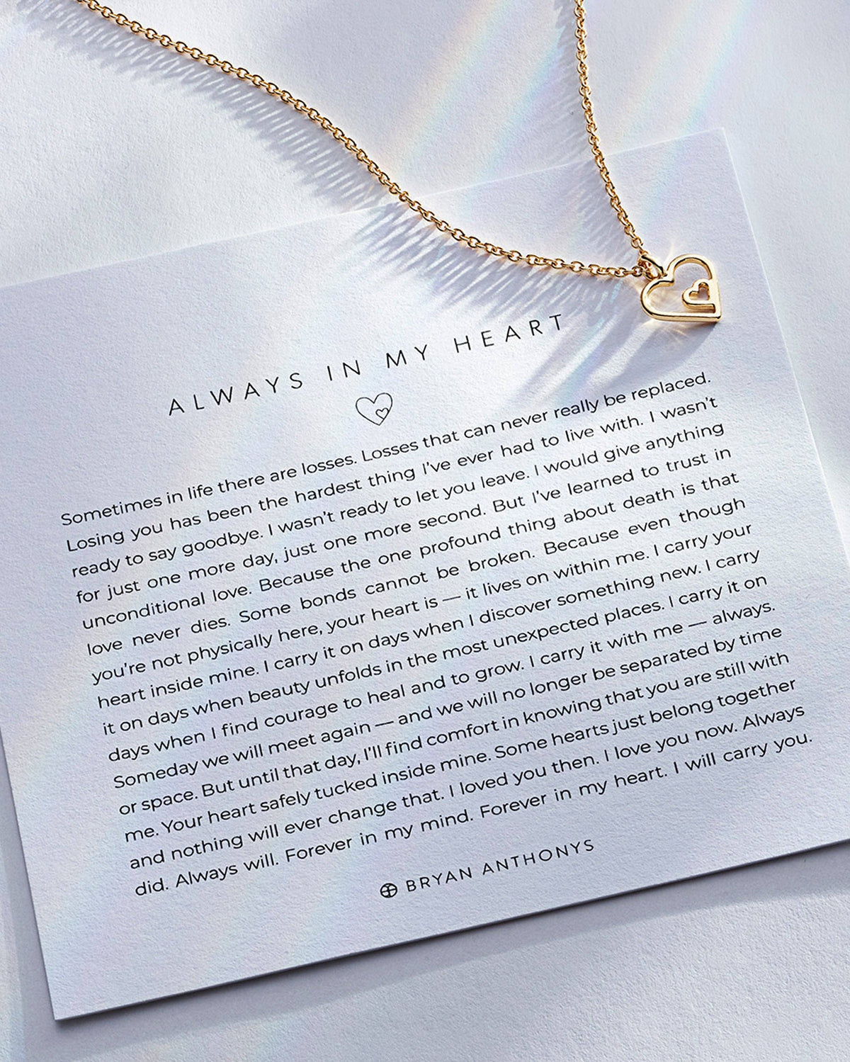 Always In My Heart Necklace