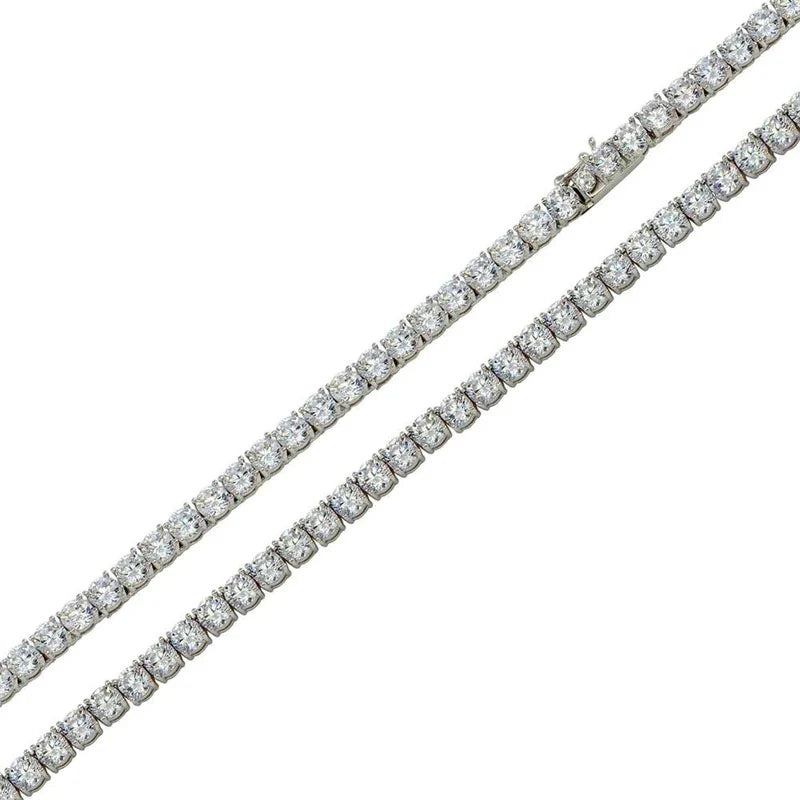 The Celeste Moissanite Tennis Necklace